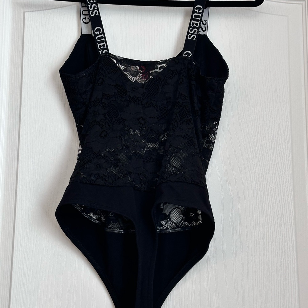 GUESS Black Lace Kids One Piece